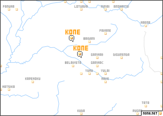 map of Kone