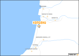 map of Kongahu