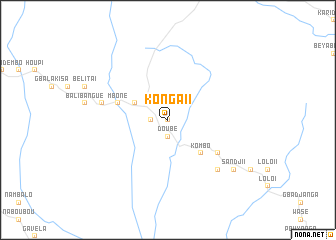 map of Konga II