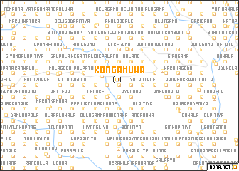 map of Kongamuwa