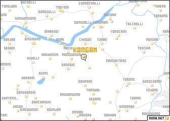 map of Kongam