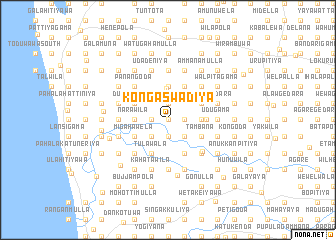 map of Kongaswadiya