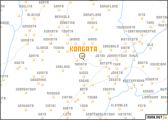 map of Kongata