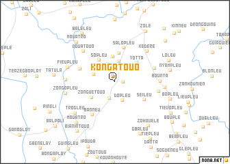 map of Kongatouo