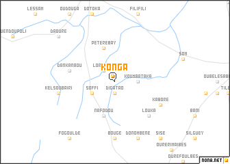 map of Konga