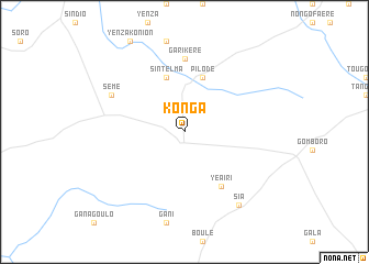 map of Konga