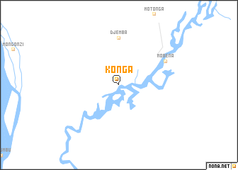 map of Konga