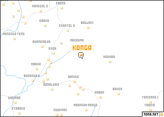 map of Konga