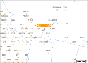 map of Kongbenda