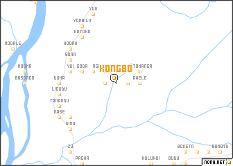 map of Kongbo