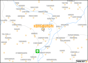 map of Kongbung-ni