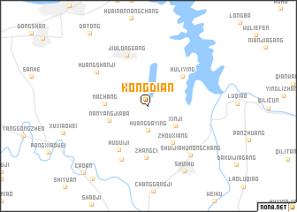 map of Kongdian