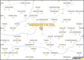 map of Kongens Tisted