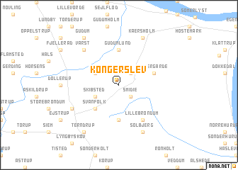 map of Kongerslev