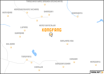 map of Kongfang