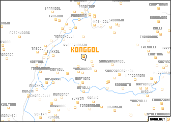 map of Kong-gol