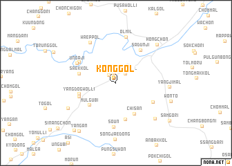 map of Kong-gol