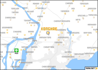 map of Konghae