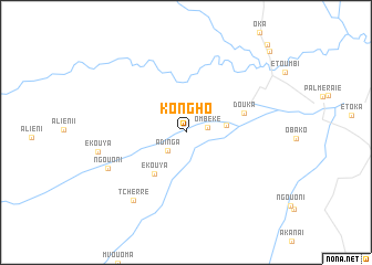 map of Kongho