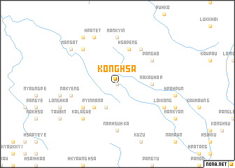 map of Könghsa