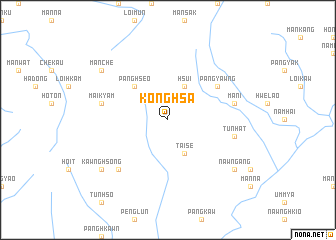 map of Konghsa