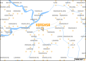 map of Konghsa