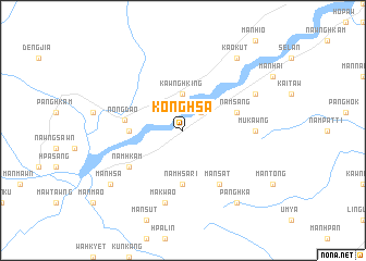 map of Konghsa