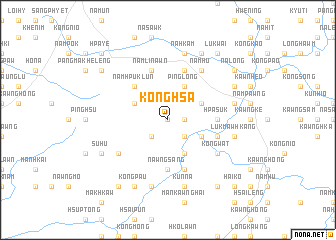 map of Kōng-hsa