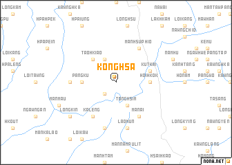 map of Konghsa