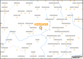 map of Konghsa