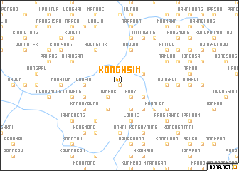 map of Könghsim