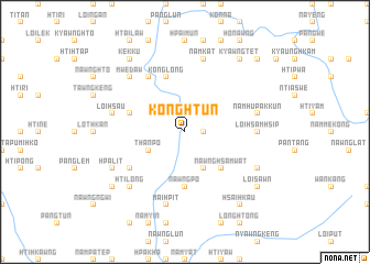 map of Könghtun