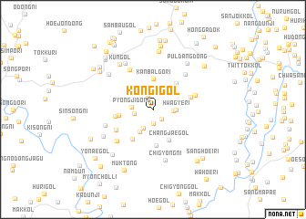 map of Kŏn\