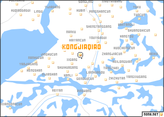 map of Kongjiaqiao