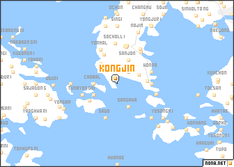 map of Kongjin