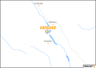 map of Kongker