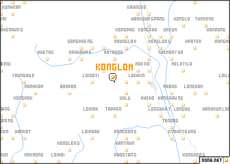 map of Konglom