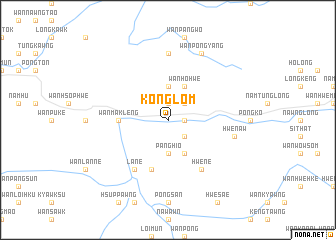 map of Konglom