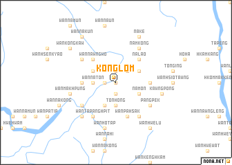 map of Konglom