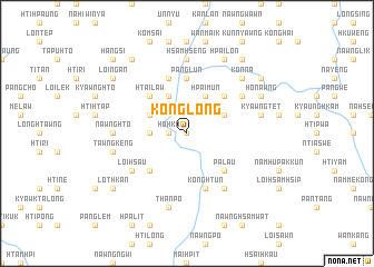 map of Konglöng