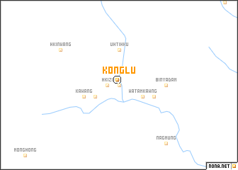 map of Konglu