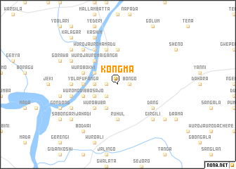 map of Kongma