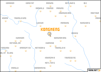 map of Kongmeng