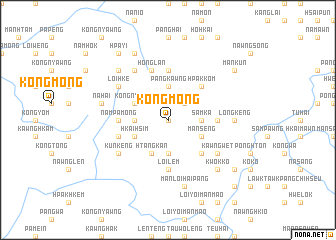 map of Köngmöng