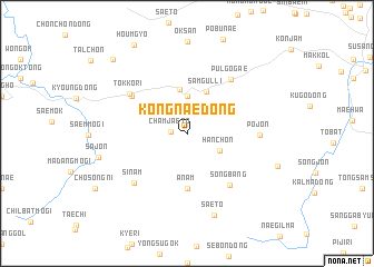 map of Kongnae-dong