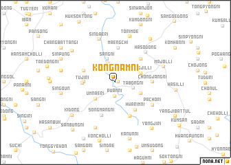 map of Kongnam-ni