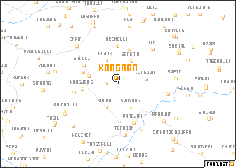 map of Kongnan