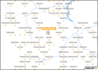 map of Köngnio