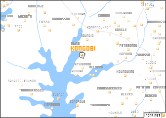 map of Kongobi