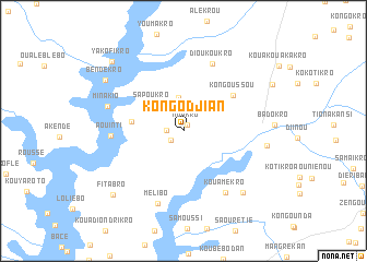 map of Kongodjian